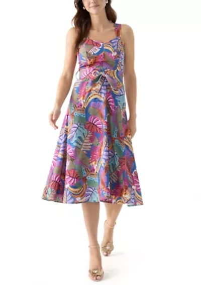 Women's Sleeveless Printed Dress