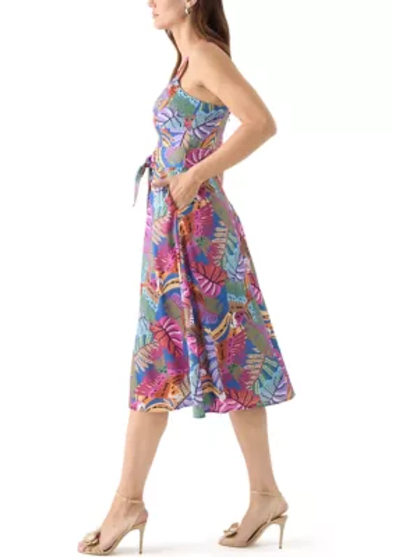 Women's Sleeveless Printed Dress