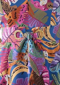 Women's Sleeveless Printed Dress