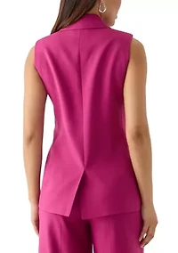 Women's Woven Suit Separate Vest