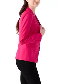 Women's One Button Crepe Suit Separate Jacket