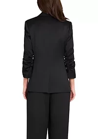 Women's Satin Blazer