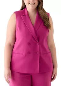 Plus Woven Vest