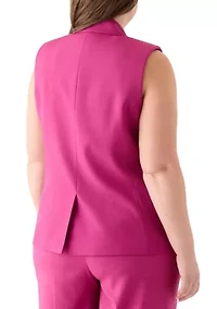 Plus Woven Vest