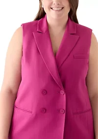Plus Woven Vest