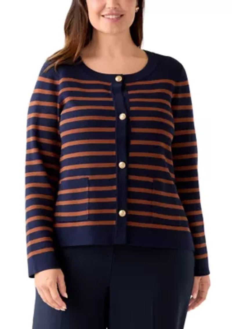 Plus Punto Milano Cardigan with Buttons