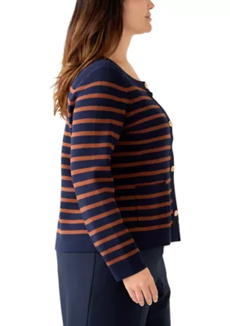 Plus Punto Milano Cardigan with Buttons