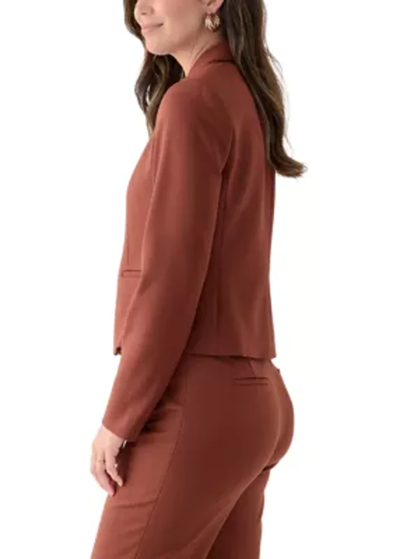 Women's 3 Button Ponte Jacket