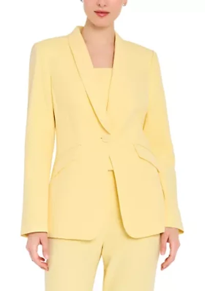 Women's One Button Blazer