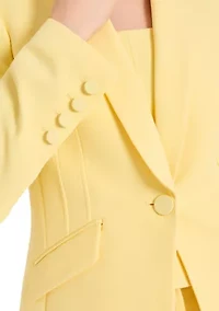 Women's One Button Blazer
