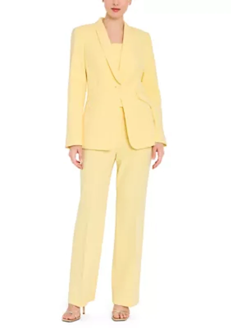 Women's One Button Blazer