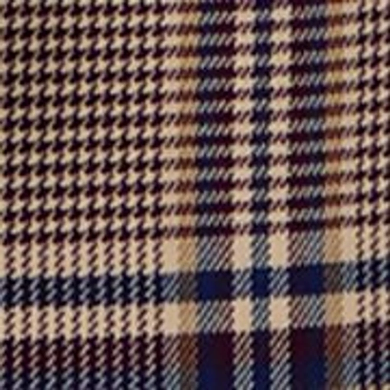 Women's Faux Double Breasted Plaid Jacket