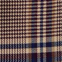 Women's Faux Double Breasted Plaid Jacket