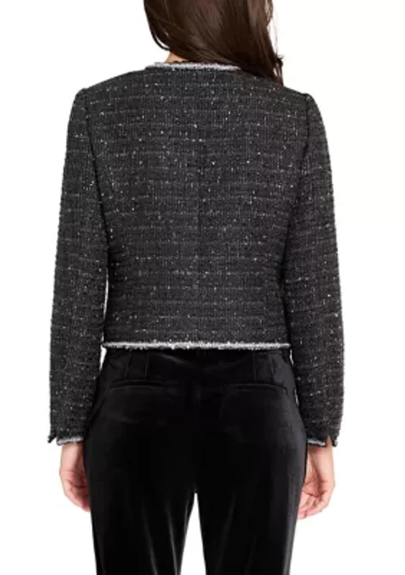 Women's Long Sleeve Open Front Jacket