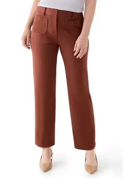 Women's Solid Pointe Wide Leg Pant
