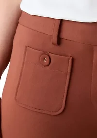 Women's Solid Pointe Wide Leg Pant