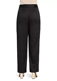 Women's Wide Leg Satin Pant
