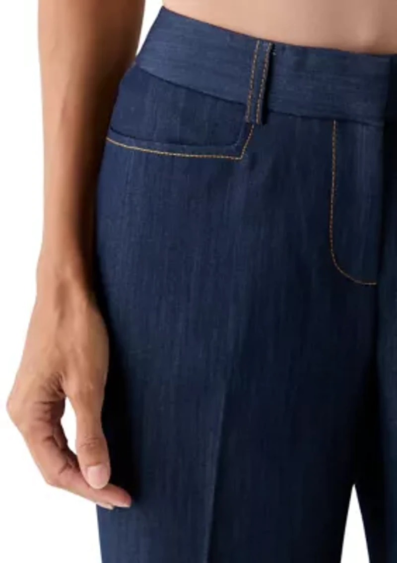 Women's Denim Suit Separate Pants