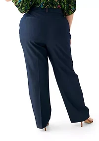 Plus Denim Suit Separate Pants