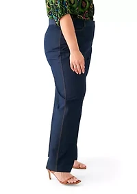 Plus Denim Suit Separate Pants