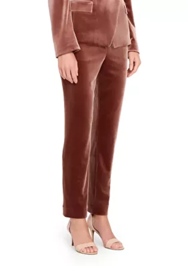 Women's Slim Velvet Pants