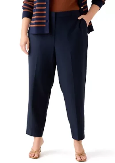 Plus Solid BiStretch Slim Pant