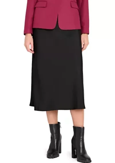 Women's Satin Long Skirt