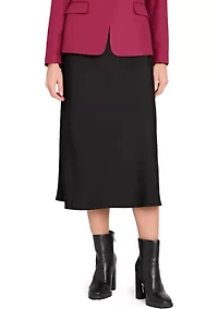 Women's Satin Long Skirt