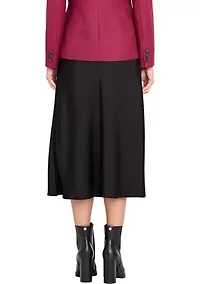 Women's Satin Long Skirt