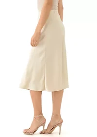Women's Satin Long Skirt