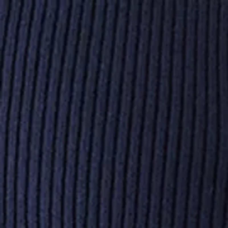 Women's Rayon Rib Knit Collared Shirt