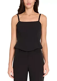 Women's Square Neck Seam Corset