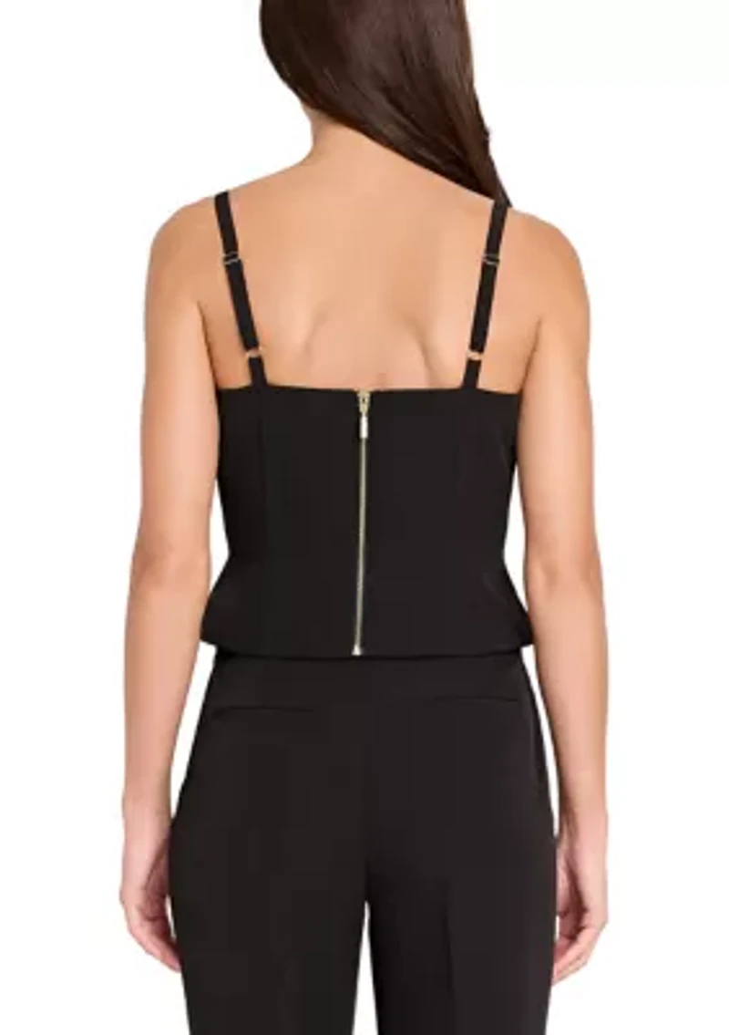 Women's Square Neck Seam Corset