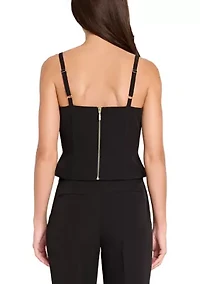 Women's Square Neck Seam Corset