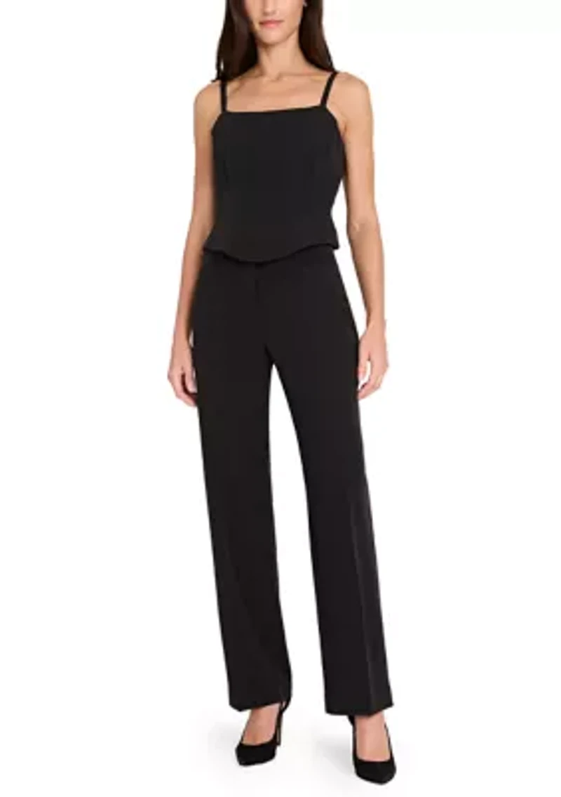 Women's Square Neck Seam Corset