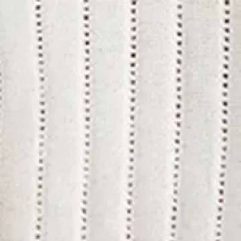 Petite Notch Collar Rib Knit Top