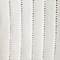 Petite Notch Collar Rib Knit Top