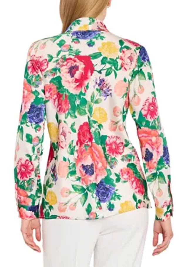 long-sleeve tie-front mini shirt dress plenty by tracy reese By Anthropologie Long-Sleeve Tie-Front Mini Shirt Dress