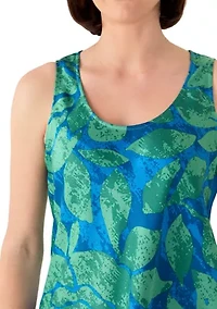 Women's Sleeveless Floral Tank Top