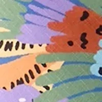 Women's Linen Like Printed Camisole Top