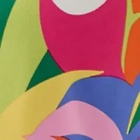 Plus Tie Front Hammer Satin Top