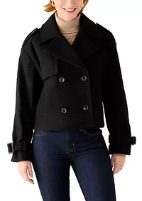Women's Double Breasted Trench Coat