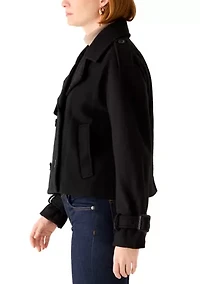 Women's Double Breasted Trench Coat