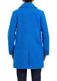 Women's Double Breasted Mid Length Wool Coat