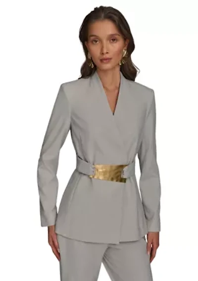 Women's Novelty Belted Jacket
