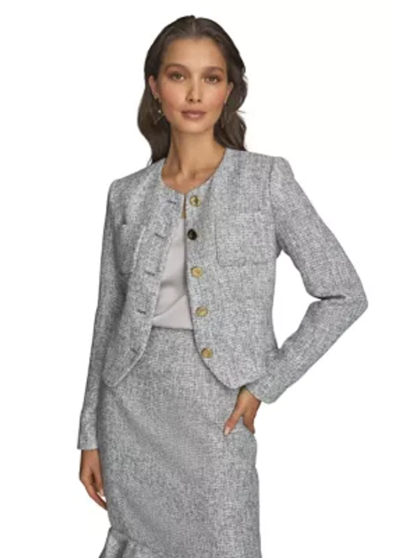 Women's Novelty Button Front Jacket