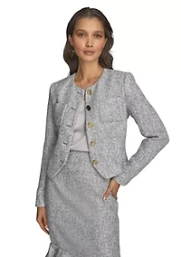 Women's Novelty Button Front Jacket