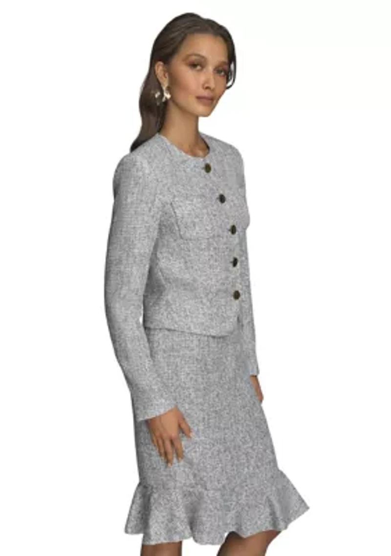 Women's Novelty Button Front Jacket