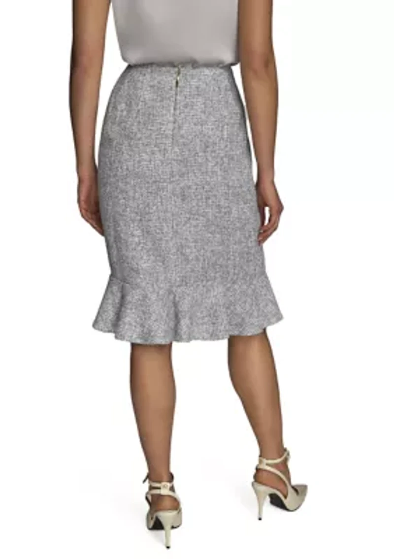 Women's Novelty Peplum Hem Skirt