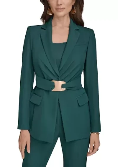 Women's Belted Blazer